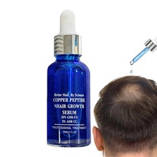 30ml Copper Peptides for Hair Growth - Ultrastrong 10% Copper Peptide Serum