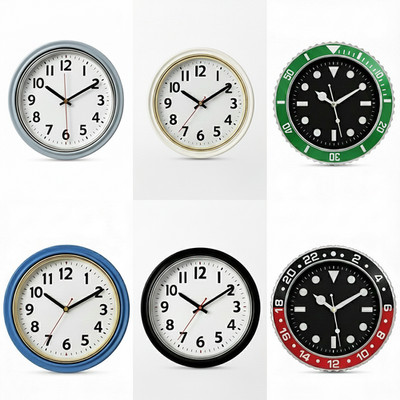30cm leise Wanduhr - nicht tickende Quarzuhr für Home Office Küche Schlafzimmer