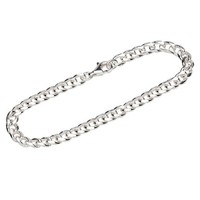 Armband 925 Sterling Silber 19Cm Panzerkette Unisex Armbandkette Designer Kette