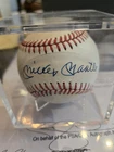Mickey Mantle Autographed Baseball Ball