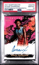 2021 Topps Inception Ote Overtime Elite Ausar Thompson AUTO Magenta /99 PSA 10
