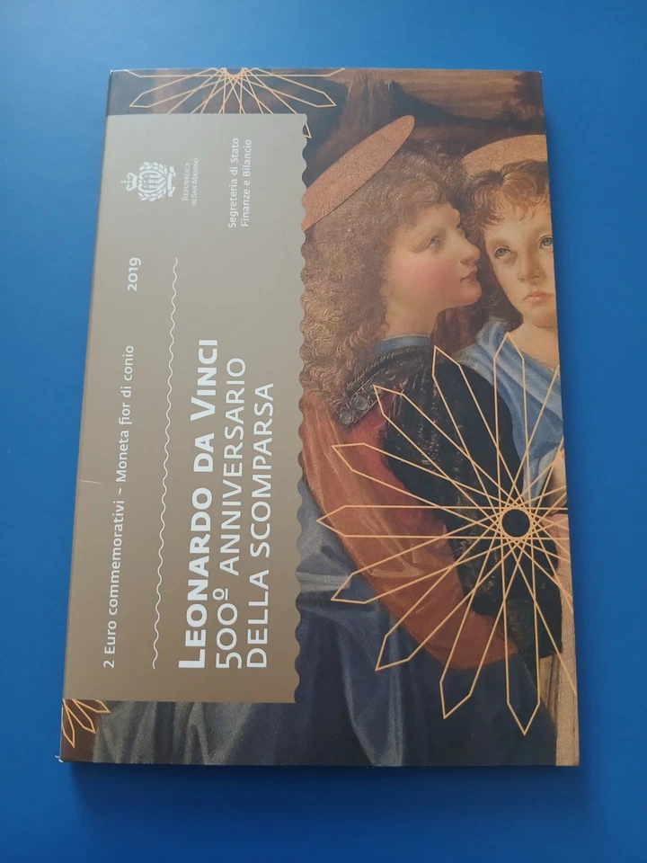 2 Euros Commemorative Saint Marin 2019 Leonardo - Photo 3/4