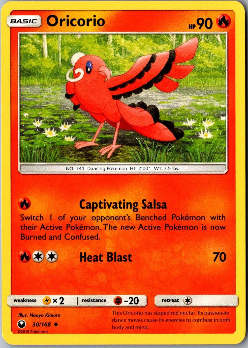 Oricorio 30/168 Uncommon Celestial Storm Lightly Played Pokemon Card TCG Single