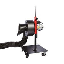 Abgasabsauggerät Abgasabsauganlage Abgasabsauggebläse PKW mit Trichter