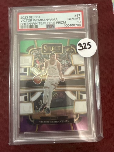2023 Victor Wembanyama [Green White Purple Prizm] #87