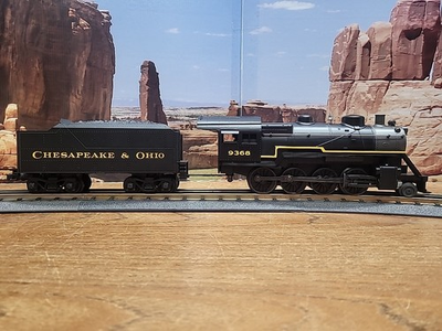 #ad MTH O Gauge 2 8 0 Steam Locomotive And Chesapeake amp; Ohio For Parts Or Project $129.99