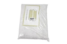 DecorUhome White Linen Semi Sheer Curtains 2 Panels 52x96 Living Room Drapes