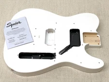 Genuine Fender Squier Sonic TELE BODY Arctic White Telecaster Electric Guitar