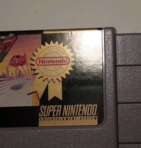 F-ZERO Super Nintendo Cartridge Only Players Choice Version Used Tested Nice - Picture 8 of 24