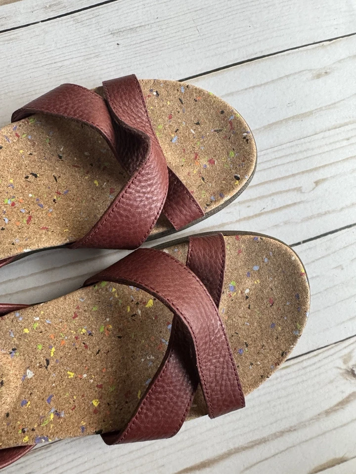 Sandalias Merrell para mujer Napa Valley Sling Merlot zapatos talla 7 Foto 4 de 4