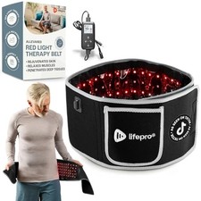 Lifepro AllevaRed Near Infrared  Red Light Therapy Belt Open Box 