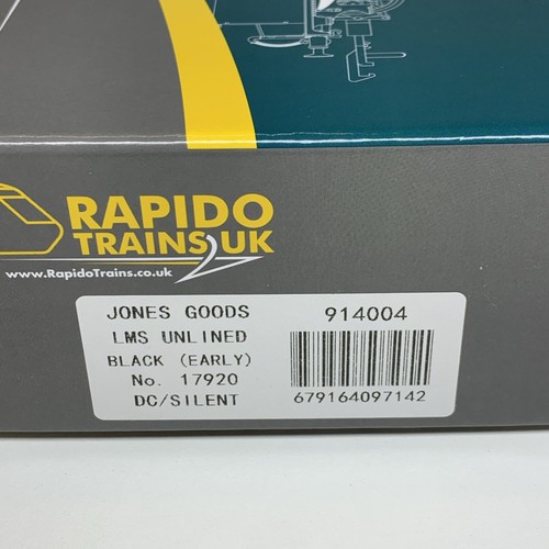 Rapido Trains 914004 HR Jones Goods 4-6-0 LMS ungefüttert schwarz (früh) - Bild 5 von 7