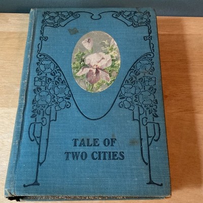 Charles Dickens A Tale of Two Cities Hardcover Hurst 1892 Rocket Book Shelf