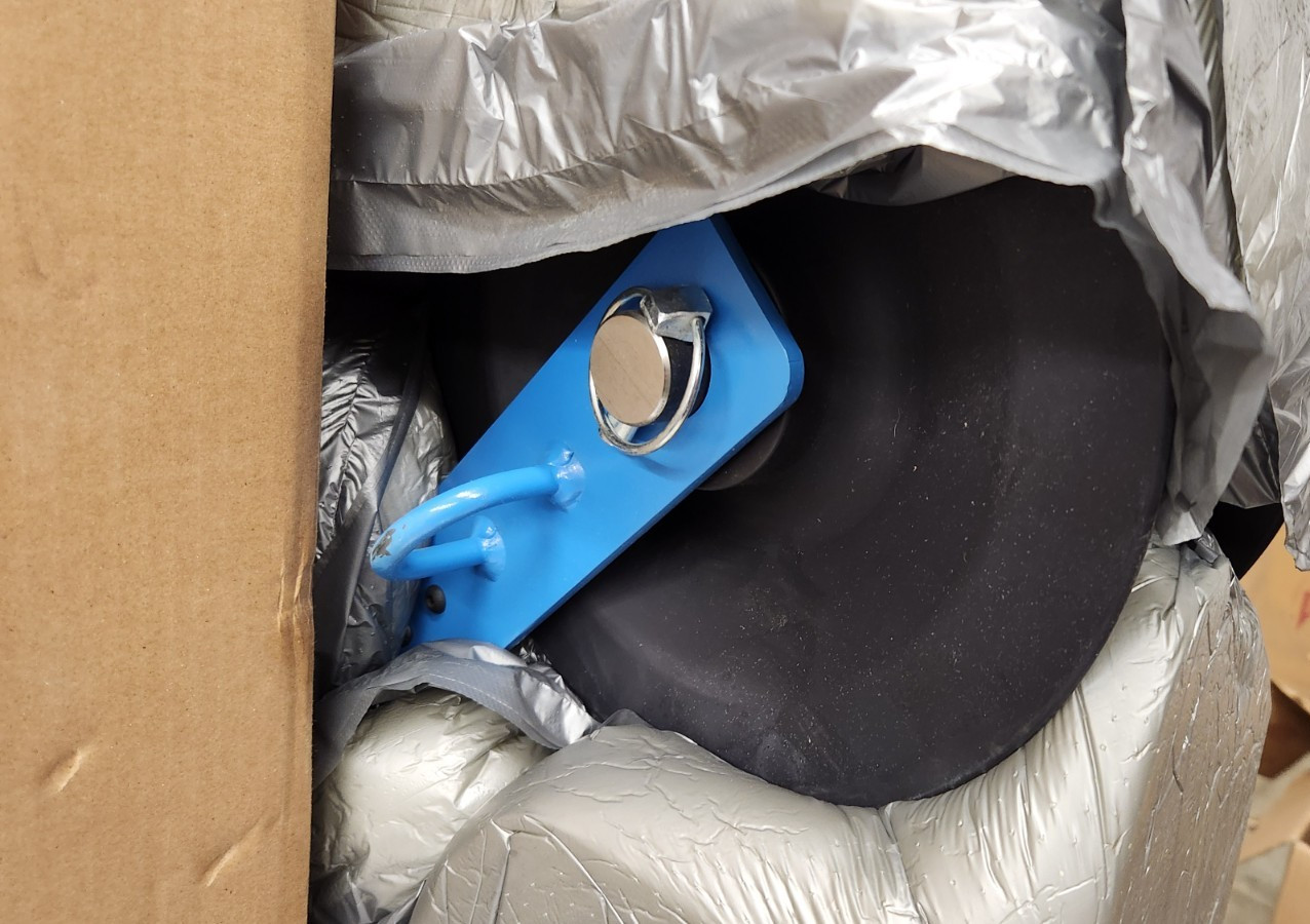 Condux 08042610 5 x 11" Nylon 4K Hanger Sheave w/Hook Manhole Cable Puller NEW