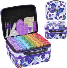 Diamond Painting Storage Case,240 Slots Diamo...