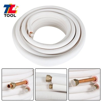 50 Feet 1/4Inch - 1/2Inch Install Kit Fit For Mini Split Heat Pump Systems