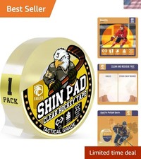 1 Inch Strong Adhesive Hockey Tape - Snowproof, 6 Rolls for Sports Enthusiasts