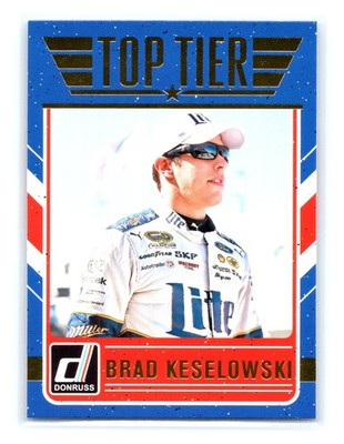 2017 Panini Donruss Racing #TT3 Brad Keselowski Top Tier Team Penske