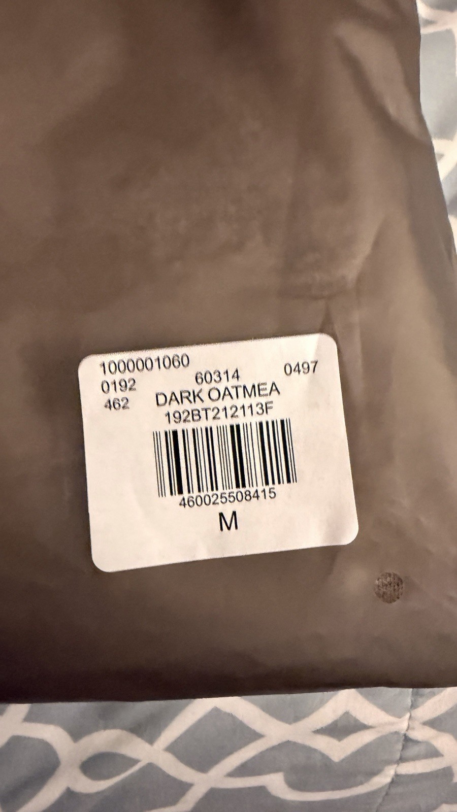 Essentials Fear of God Men's Pullover Hoodie Dark Oatmeal Fleece M 192BT212113F thumbnail 5