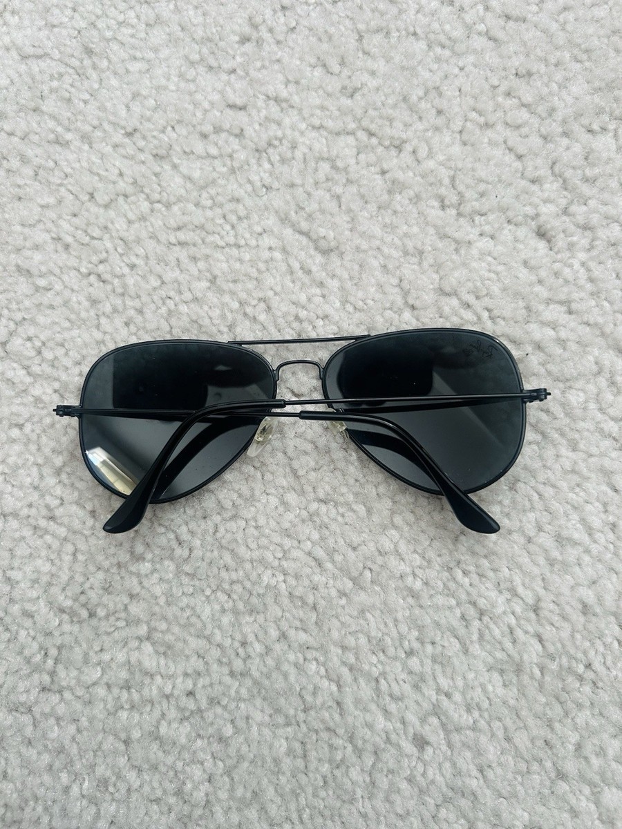 Ray Ban Aviator Sunglasses Diamond Hard Black RB 3025 58 14  display picture 3