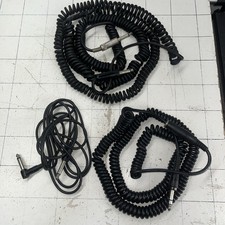 Lot of 3 Guitar Cable Wires Instrument Cables