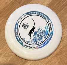 Vtg 11" Wham-O Frisbee Ultimate Player 175 Gram Sport Disk w/Holographic Image