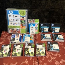 HUGE LOT HP PRINTER INK GENUINE All NEW SEALED Various Expiration dates