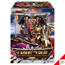 Metal Cardbot W Season3 NIGHTGRIFFON Transformer Robot Night Griffon Kids Toy