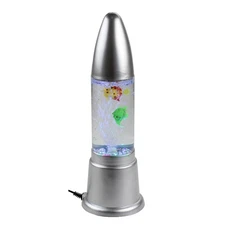 AQUANEAT Aquarium Water Column Fountain Bubble LED Multi Color Lighted Tube