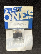 Fast Ones 16D Fully Charged Magnets Gold Dot NOS 1/24 Slot Cars Mura Pro Slot