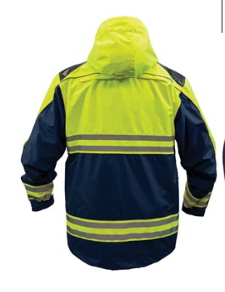 5.11 Responder Hi-Vis Parka 724 Dark Navy Police Mens L …b42 - Image 2 of 3