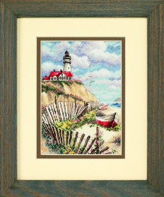Dimensions Gold Petite Counted Cross Stitch Cliffside Beacon