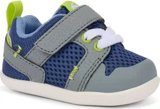 New See Kai Run Viento Mini navy/grey machine washable early walker shoes, 4,NWT