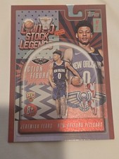 2025-26 Topps Basketball Limited Stock Legends Rookie Jeremiah Fears