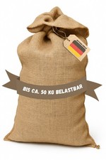 1 stk Jutesack Naturfaser ca.110cm x 60cm bis 50kg Kartoffelsack Sackhüpfen etc