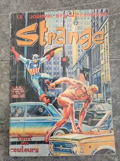 Strange 42 état moyen Juin 1973 LUG / Marvel Captain America / Daredevil