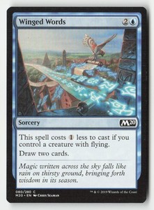 Winged Words 80 Common Core Set 2020 Magic: The Gathering