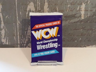 WCW Trading Cards Impel 1991 Pack   OVP / sealed   ungeöffnet