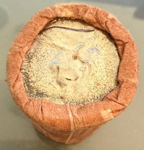 Roll of 20pc 1955 BU Franklin 90% Silver Half Dollars... Sealed... Never Opened