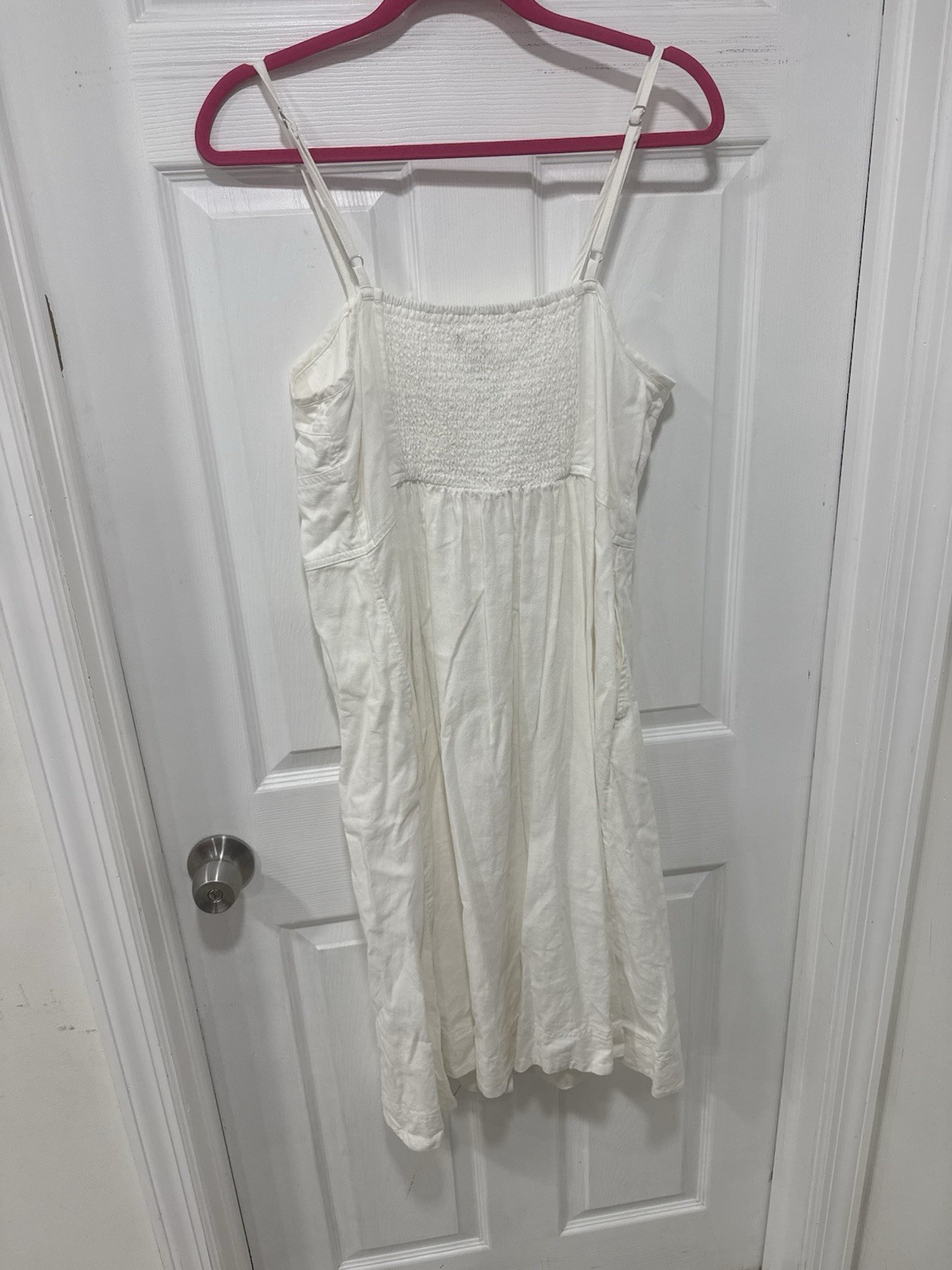 Universal Thread White Button Front Midi Dress Wo… - image 6