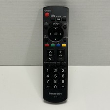 Genuine OEM Original PANASONIC TV REMOTE CONTROL - Tested / Working
