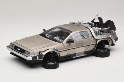 DeLorean Back To The Future Time Machine 1:18 Sun Star | 2710 - Photo 1/4