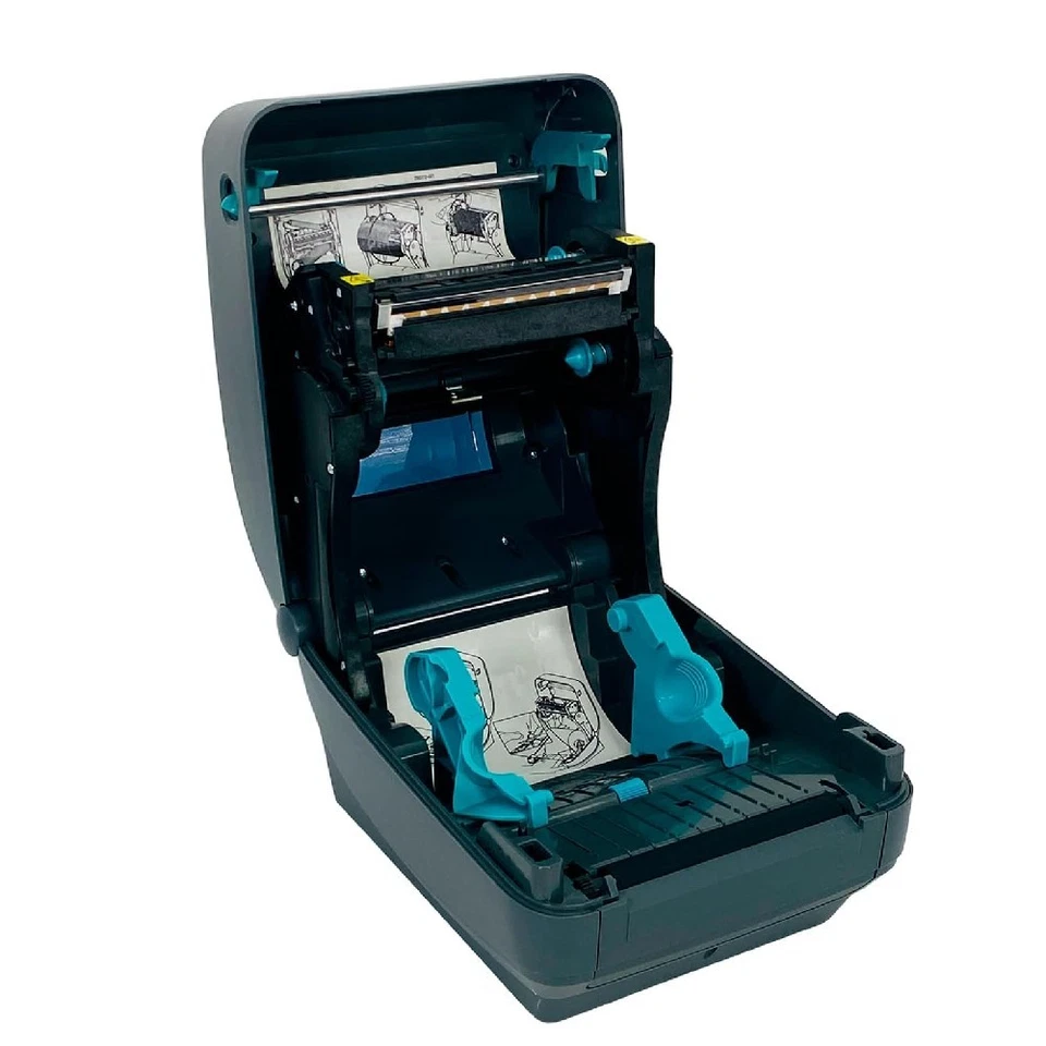 Zebra GX430T Thermal Transfer Label Barcode Printer 300dpi USB GX43-102410-000 - Image 4 of 4