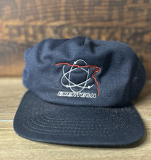 Vintage ENERTECH Nuclear Services Hat Black Mesh Trucker Cap Industrial Workwear