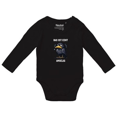 Baby Body Das ist echt Amselig Amsel Meme Geschenkidee Das ist echt Amselig Gesc