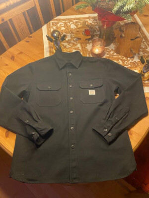 HUF Overshirt  * Schwarz * Größe S * Ungetragen * LESEN * TOP