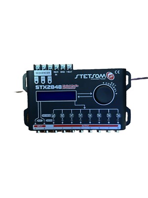 Stetsom STX2848 8-Channel DSP EQ Crossover Open Box - Pro Car Audio