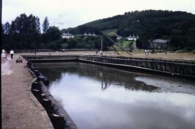 MORWELLHAM QUAY & BASIN, TAVISTOCK, Devon - Original 35mm SLIDE (1980)