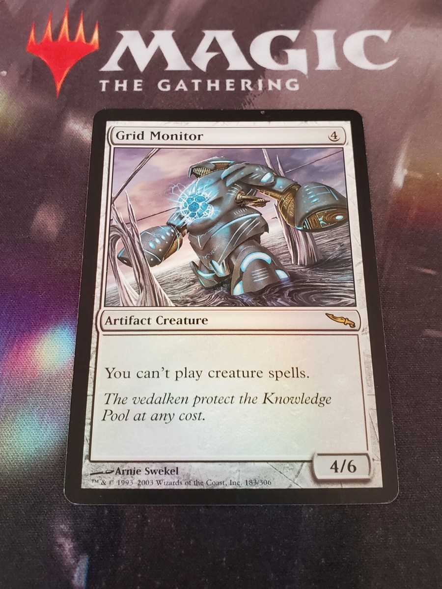 MTG. Grid Monitor. Mirrodin. 183/306. Lp | eBay