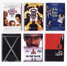 SPIKE LEE MOVIE POSTER MAGNETS do the right thing school daze he got game print